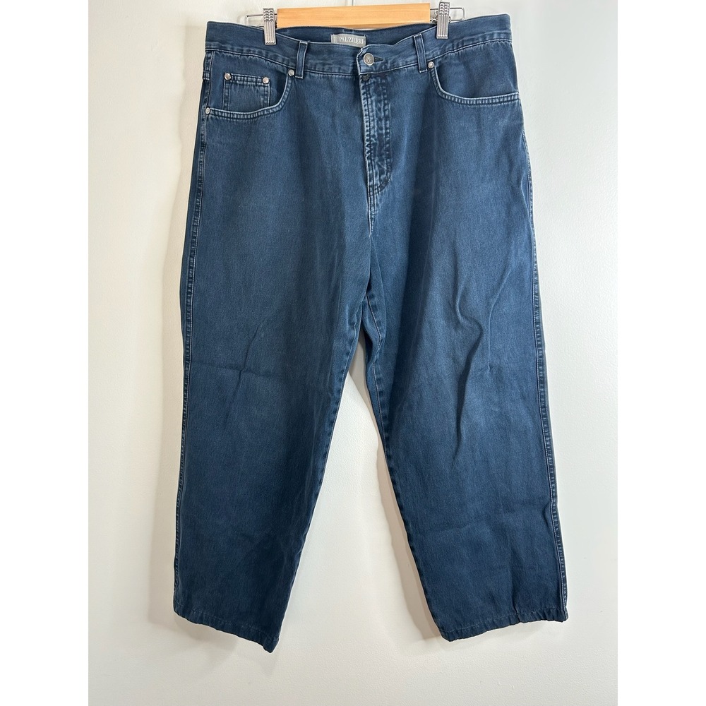 Pal Zilieri Sport Men's Blue Denim Jeans Size 56 (actual‎ 36x28) Dark Wash